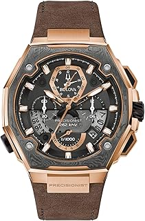 Timepiece Men's Series X High Precision Quartz Chronograph Watch, Sapphire Crystal, Contin