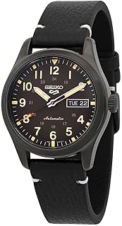 Timepiece 5 Field Specialist Automatic Black Dial Men's Watch SRPG41
