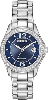 Citizen Citizen Women's Eco-Drive Dress Classic Crystal Watch in Stainless Steel