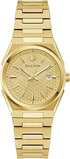 Timepiece Ladies Dress Classic 3-Hand Calendar Date Quartz Watch, Stainless Steel Bracelet