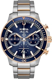Bulova Men's Marine Star Series C Two-Tone Stainless Steel 6-Hand Chronograph Quartz Wa