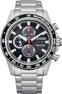 Citizen Men's Sport Casual Brycen Eco-Drive Chronograph Stainless Steel Watch, 12_24 Hou
