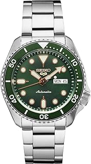 Timepiece Automatic Watch for Men - 5 Sports - Day_Date Calendar, LumiBrite Hands and Mark