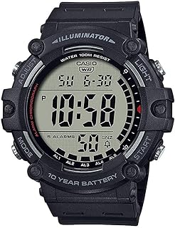 Timepiece Illuminator AE1500WH Series _ 10-Year Battery _ LED Backlight _ 5-Alarms _ 1_100