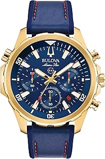 Marc Anthony Men's Chronograph Watch - Leather Strap - 44mm Case