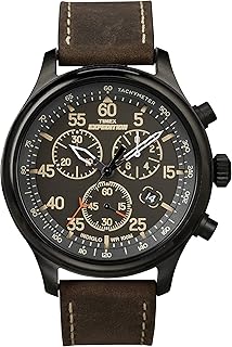 Timepiece Men's Chronograph Watch - Luminous - 38mm Case