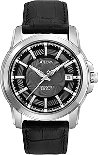 Timepiece Men's Sport Watch - Leather Strap - 42mm Case
