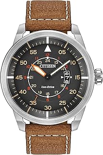 Bulova Men's Quartz Watch - Leather Strap - 40mm Case