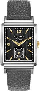 Bulova Men's Sport Watch - Leather Strap - 44mm Case
